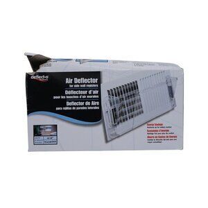 Deflect-O Adjustable Air Deflector for Side Wall Registers, 10"-16" – Damaged Pa